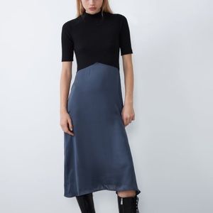Zara color block dress